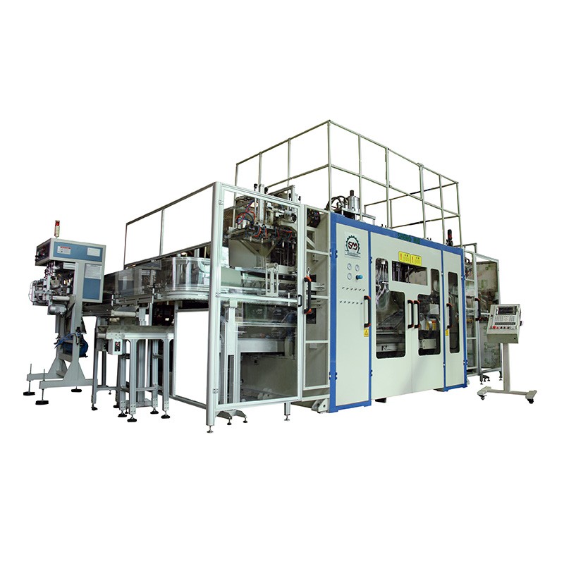 全自(zi)動2.2L叁層中(zhong)空成型機